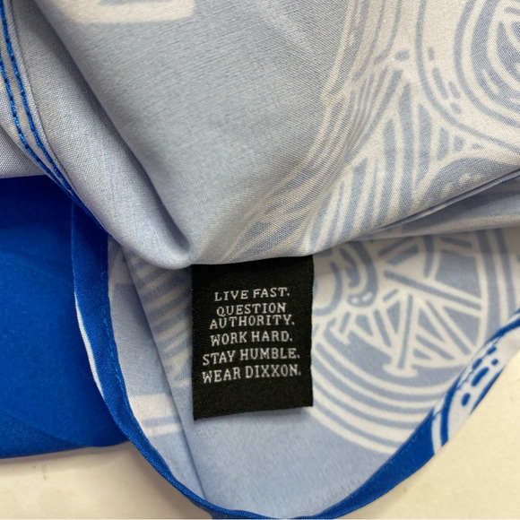 Dixxon Flannel Co The Blue Party Boy Party Shirt Button Up Size 4X - Picture 11 of 13